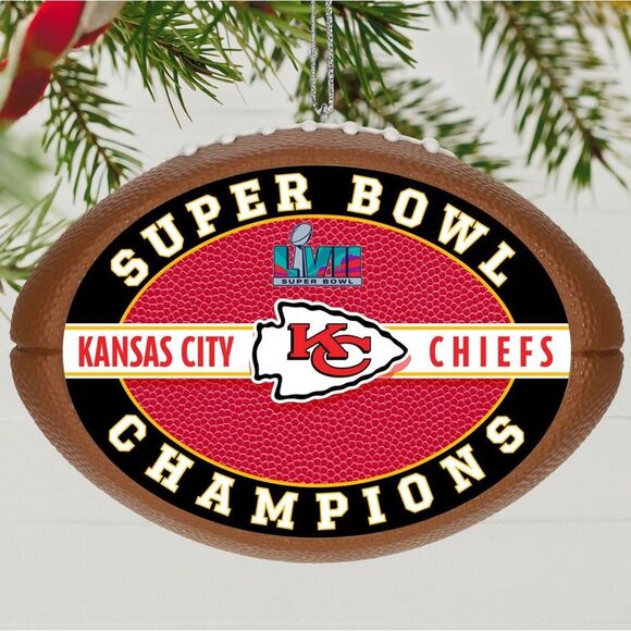 Kansas City Chiefs Ornament Super Bowl LVIII Commemorative NFL NWT KC Chiefs - Picture 7 of 7